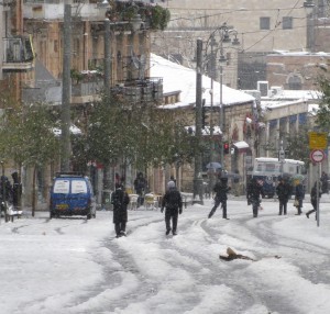 Jeru Street in Snow